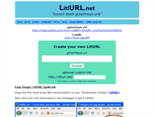 Tablet Screenshot of litlurl.net